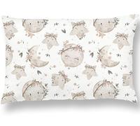 SUPERBE BEBE Children's Pillow with Cotton Pillowcase - Pillow Suitable for Ages 3 to 10 - Size 60x40cm - Soft, Hypoallergenic Pillow Machine Washable - Ideal for Bed, Travel, and Naps
