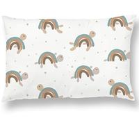 SUPERBE BEBE Children's Pillow with Cotton Pillowcase - Pillow Suitable for Ages 3 to 10 - Size 60x40cm - Soft, Hypoallergenic Pillow Machine Washable - Ideal for Bed, Travel, and Naps