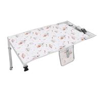 Toddler Plane Seat Extender Transforms Aircraft Seat Into Relaxing Bed with Secure Harness for Child's Sleep Long Flight Comfort for Kids