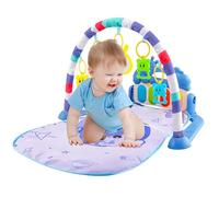 Toddler Play Gym, Toddler Gym - Extra Large 5-in-1 Gym with Colorful Toys, Music & Light | Play Early Sensory Exploration, Activity Mat