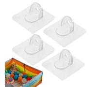 Toddler Playpen Base - Stabilizer for Toddler Playpen | 4 Pack Fixing Clip Stabilizer Set | Stabilizing Supplies | Baffle Fence Base | Child Safety Feet for Living Room Bedroom