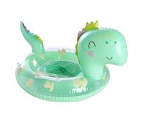 Toddler Pool Float, Baby Swimming Float, Dinosaur Baby Pool Float with Seat and Handle, Inflatable Swimmings Ring for Kids Swim Ring with Sound Tails for Boys Girls Summer Beach Water Party Toys