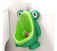 Toddler Potty Toilet Training for Boys with A Hook, Frog Design Potty Urinal for Kids Toilet Training Aid for Babies and Toddlers
