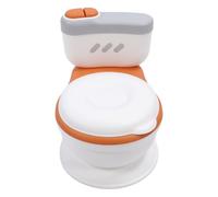 Toddler Potty Training Toilet, Portable Toddler Potty Chair with Flush Buttons, Tissue Dispenser and Lifelike Flushing Sounds Detachable Potty Seat for Boys & Girls Ages 1~6 Baby