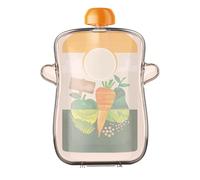 Toddler Pouch Holder - Portable Baby Pouch Holder Squeeze Proof | Anti-Spill Milk Box Holder, Reusable Baby Food Bottle for Toddler Boys Girls