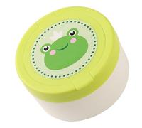 Toddler Powder Puff Holder Lovely Pattern Designs Newborns Case Child Friendly Box for Bath Time Keeps Skin Dry and Comfortable