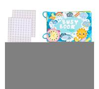 Toddler Preschool Learning Toy - Interactive Educational Workbook,Toddler Learning Educational Toys,for Kid Boys Girls Birthday Christmas Home Traveling Schools Kindergarten