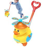 Toddler Push Walker - Yellow Walker Toy, Baby Push Along Duck | Early Years Walking Aid With Wheels For Balance, Coordination, Skill Growth & Fun Indoor Activities