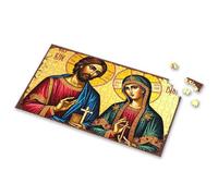 Toddler Puzzles Ages 2-4 Iconic Religious Figures: A Symbol Of Faith And Devotion Picture Puzzle Kids Toys For Girls 300 Piece Puzzle(1000PCS)