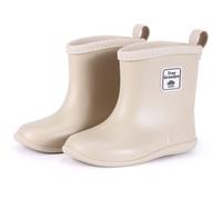Toddler Rain Boots Baby Rain Boots Short Rain Boots for Toddler Easy-on Lightweight and Waterproof