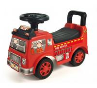 Toddler Ride-On Toy, Push Car with Music Steering Wheel, Emergency Vehicle Theme, for 18-36 Months, 5 Styles - Fire Truck, Police Car, Ambulance (Red)