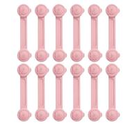 Toddler Safe Cabinet Locks, Child Lock No Drilling - Adjustable Child Locks | Pack of 12 Drawer Latches to Protect for Cupboards, Shoe Cabinets and Cabinets