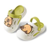 Toddler Sandals Summer Shoes With Adjustable Straps Princess Open Toe Strappy Sandals Slippers For Girls Size 6 Pink Silver Blue Purple White Summer Autumn Children (Green,8.5)