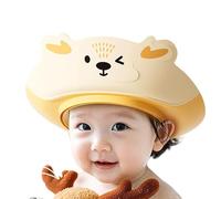 Toddler Shampoo Shower Caps Empty Top Bathing Hat Children's Bathing Headgear Adjustable for Eyes Ears Protections Safe Shower Hat
