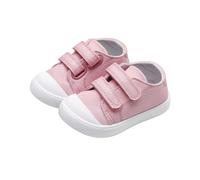 Toddler Shoes - Boys Girls Wide Toe Barefoot Sneakers | Drop Lightweight First Walking Shoes | Soft Sole for School & Daycare (4.5 Toddler) Pink