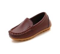 Toddler Shoes Slip On Plain Coloured Loafers with Soft Rubber Sole for Casual Boat Dress Lightweight Comfortable Shoes
