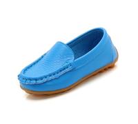 Toddler Shoes Slip On Plain Coloured Loafers with Soft Rubber Sole for Casual Boat Dress Lightweight Comfortable Shoes