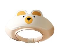 Toddler Shower Cap Visor - Cartoon Bear Shampoo Shield, Hair Guard For | Portable Bath Protector, Cute Head Cover, For Kids
