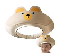 Toddler Shower Hat, Cartoon Animal Shape Visor Hat, Soft Foldable Children Shampoo Bathing Caps with Ear Protection for Friends Family