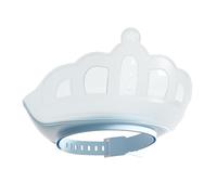 Toddler Shower Hat - Toddler Hair Washing Shield Hat,Crown Shape Shampoo Shield, Eye and Ear Protection Accessories for Children Girls Family Friends