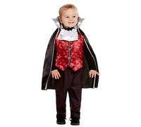 Toddler Size Halloween Vampire Cute Kids Gothic Fancy Dress Costume