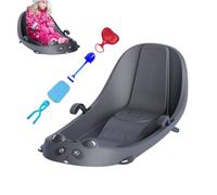 Toddler Sledge, Snow Sledges - Winter Sports Equipment, Integrated Brake, Cold Weather Girls Preschool Snowy Hills Park Backyard Playground