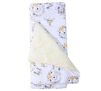 Toddler Sleeping Mat with Pillow and Blanket Thermal Sleeping Mat with Handle Portable Roll Up Kids Sleep Bag Nap Mats for Daycare Preschool Travel and Camping Lions