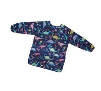 Toddler Smock Painting,Paint Art Apron for Kids | Kids' Artist Aprons with Pocket for Crafts, Arts & Eating, Dinosaur Design with Long Sleeve
