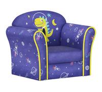 Aiyaplay Kids Armchair Toddler Sofa Chair Bedroom Playroom, Planet Dinosaur