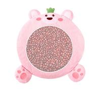 Toddler Soothing Toys, Plush Sensory Mat, 12.2x13.39in Calming Chewing Pad, Skin Friendly Bean Bag, Soft Comfortable Design for Preschoolers, Home Travel Use, Relaxation, Comfort