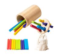 Toddler Sorting Toys,Wooden Fine Motor Skills,Color Matching Sorting Toys - for Kids Boys Girls Ages 2+ Recognition Preschool Christmas Birthday