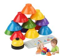 Toddler Stacking Toys - Rainbow Stacking Bowl Game,Preschool Learning Stacker Activities For Traveling Schools Daycare Centers Kindergarten