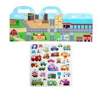 Toddler Sticker Book, Preschool Toy Learning Activities, Educational Toy Sticker Book for Early Learning Fine Motor Skills Development