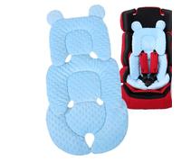 Toddler Stroller Mat - Double Sided Soft Breathable Pad | All Season Ergonomic Pushchairs Liner, Seat Insert Liner Babycart Accessory for Travelling Outing and Strolling