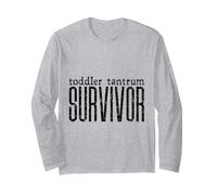 Toddler Tantrum Survivor Parent Humor Long Sleeve T-Shirt