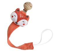Toddler Teething Rings Strap ; - Pacifier Chain Holder, Cartoon Silicone Soother ; | Soft Animal Shaped Nipple Tether Solution, Non-Slip Kids Safety Strap Secure Lock for Hiccup Towel Teether