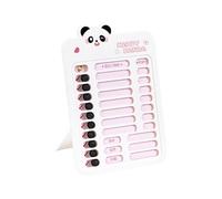 Toddler Time Management Board Reusable Daily Schedule Chart for Study & Chores Goal Tracking 15x23.2cm Educational Goal Setting Chart