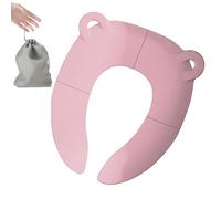 Toddler Toilet Seat | Portable Foldable Potty Training Toilet Seat | Training Tool for Road Trips Camping Beach RV Public Restrooms Preschool Outdoor Activities