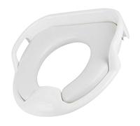 Toddler Toilet Seat, Potty Training Toilet Seat, Potty Training Seat, Soft Cotton Pad Kid Toilet Seat, with Nonslip Handle Kids Toilet Seat Child Toilet Seat for Children Kids(White)