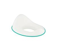 Toddler Toilet Seat Unisex White for Safe Toddler Loo Potty Training in The Bathroom and Home Tiny to Tots Toddler Toilet Training Range Oval Shape Made in Britain (Teal, Trainer Seat)