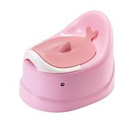 Toddler Toilet with Separating Design Potty Training Seat with Lid Splash Guard Lightweight Portable for On the Go