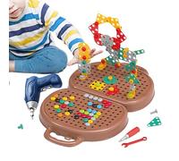 Toddler Tool | Educational Construction Engineering Toy - Engineering Construction Toy for Preschool Young Children Girls Over 3+ Years Old