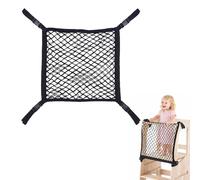 Toddler Tower Safety Net Toddler Safety Net for Enhanced Safety and Convenience,Double-Layer Design with Storage Enhanced Safety for Kids Kitchen Play & Activities