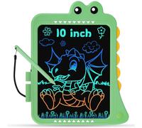 Toddler Toys for Boys Girls Age 3 4 5 6, ScriMemo 10-Inch Kids Doodle Board Writing tablet, Portable Toddlers Travel Toy, Holiday Toys Birthday Gifts for 3 4 5 6 Year Old Kids (Green)
