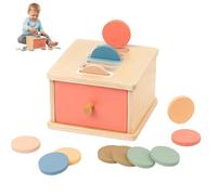 Toddler Toys, Wooden Shape Sorter for 1 Year Old, Montessori Toys for 1+Year Old Boys Girls, Sensory Toys for 2 Year Old, Educational Learning Toys for Fine Motor Skills Development