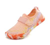 Toddler Trainers Barefoot Bambino Bambina Antiscivolo Scarpe Multisport Per Spiaggia/Running/Allenamento/Corsa/Trekking/Palestra/Scoglio/Immersione Taglia 28 36(12.5 Little Child) Pink
