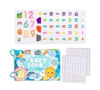 Toddler Travel Toys | Interactive Early Educational Workbook | Sensory Activity Book for Toddler,for Children Boys Girls Birthday Christmas Home Traveling Schools Kindergarten