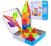 Toddler Travel Toys Magnetic Blocks Magnetic Block Plane Travel Essential Activities Educational Activities Preschool STEM Learning Gift for 3-4-5-7-8