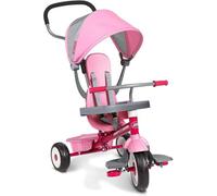 Toddler Tricycle, Radio Flyer 4-In-1 Stroll 'n Trike With Removable Accessories