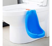 Toddler Urinal for Kids 1+, 11.8x6.9 Inch Plastic Safe Baby Urinal with Smooth Surface and Hook, Cute and Portable Potty Training Toilet for Toddler Boy, Decor